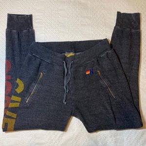 Aviator nation “give music” sweatpants